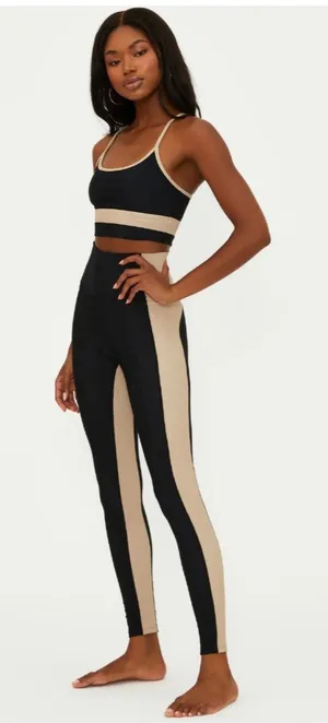 Beach Riot Colorblock Black/ Tan Size: XS thumbnail 1