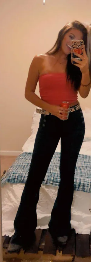 EXPRESS Flare Jeans thumbnail 1