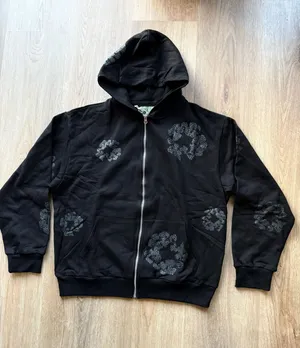 Denim & Supply Denim Tears Pullover Cotton Wreath Hoodie large thumbnail 1