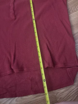Aerie Offline Waffle Henley Long Sleeve Top Size Medium thumbnail 6