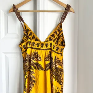 Farm Rio Golden Oasis Dress thumbnail 9