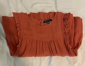 American Eagle Orange Tank Top thumbnail 5
