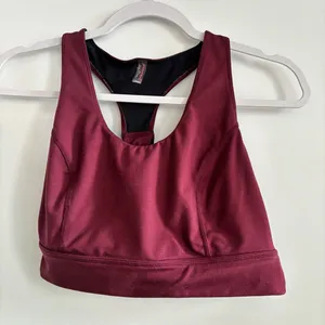 Free People Light Synergy Strappy Back Stretch‎ Yoga Crop Top thumbnail 1
