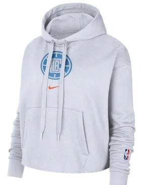 Nike Women's LA clippers  hoodie White thumbnail 1