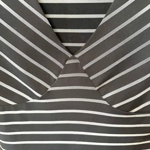 White House black Market black striped shirt thumbnail 5
