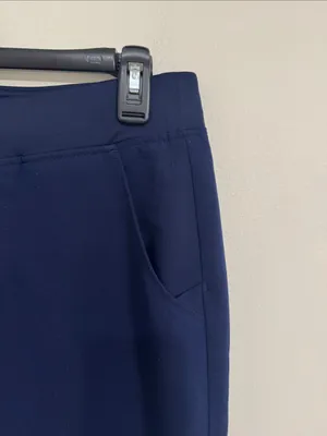 Figs Zamora Drawstring Jogger Scrub Pant back embroidered in Navy size S thumbnail 8