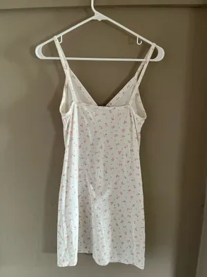 Brandy Melville White floral Dress thumbnail 5