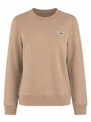 The North Face Tan Fleece Crewneck Pullover Women’s M thumbnail 2