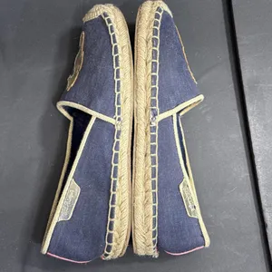 Lilly Pulitzer Preppy Nautical Beach Designer‎ Espadrille True Navy Seahorse 6 thumbnail 11