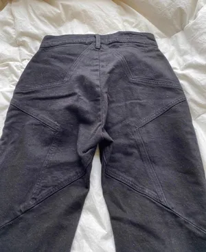 Revice Denim Venus Flares Jet Black thumbnail 2