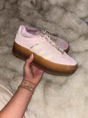 Adidas Gazelle pink trainers #sneakers #pink thumbnail 3