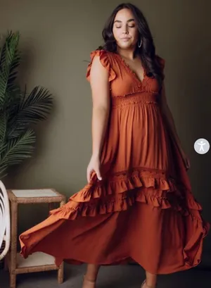 Baltic Born Rust Dress thumbnail 2