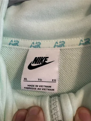 Nike Light Mint Half-Zip Pullover Sweatshirt thumbnail 2