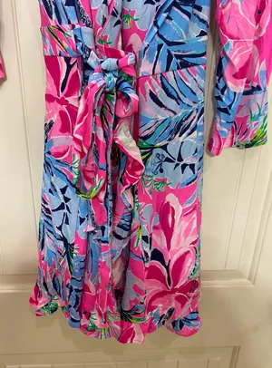 Lilly Pulitzer Wrap Romper thumbnail 2