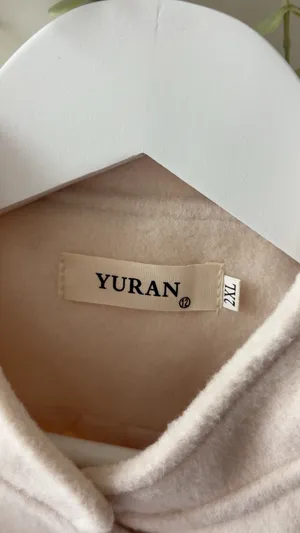 Zara Yuran cream jacket with button-up front and peplum hem, size 2XL thumbnail 2