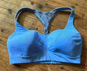 Lululemon blue racerback high impact XXS Athleisure bra thumbnail 1
