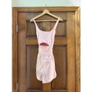 FREE PEOPLE Righteous Runsie in Rose Water Size Large NEW thumbnail 3
