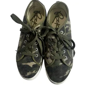 Rock & Candy Camo Canvas Lace-Up Low Top Casual Sneakers Shoes Size 8.5 thumbnail 5