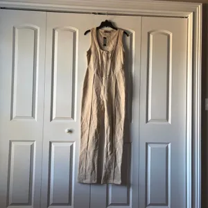 PrettyLittleThing OATMEAL SEAM DETAIL SLEEVELESS SWEAT JUMPSUIT Size 6 NWT thumbnail 2