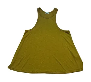 Free People Intimately Free brown relaxed‎ fit tank sz S thumbnail 1