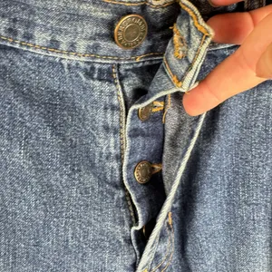 Abercrombie‎ & Fitch 100% Cottom Med Wash Straight Leg Jean Capris Made In USA 8 thumbnail 3