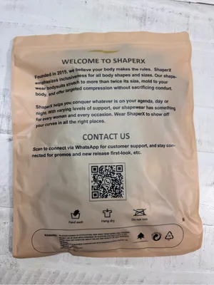 SHAPELLX Shapewear Bodysuits Tummy Control Butt Lifter removable Straps Black thumbnail 11