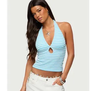 Edikted Blue Top Tank thumbnail 3