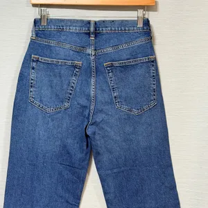 Gap 90s Loose High Rise Jeans Womens 25 0R Medium Wash Blue Straight Leg Denim thumbnail 4