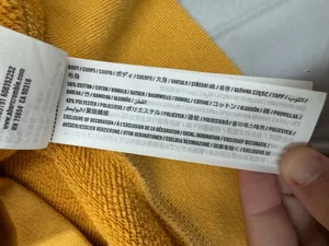 Abercrombie & Fitch Mustard Yellow Crewneck Pullover Size Medium thumbnail 4