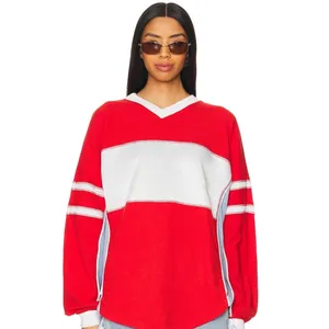 NEW Free People | FP Movement Rugby-Ready Layer in Winterberry Combo Sz Small‎ thumbnail 5