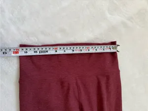 Vuori Daily Legging Heathered Mauve High Rise Yoga Pants Small thumbnail 9