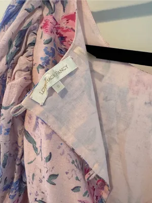 Loveshackfancy Pink Mini Flared Dress | Size 0 thumbnail 3