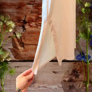 Free People Movement Hot Shot Tunic Dress Cream Oversized M Boho thumbnail 9