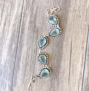 Ice Blue Quartz Bracelet thumbnail 7