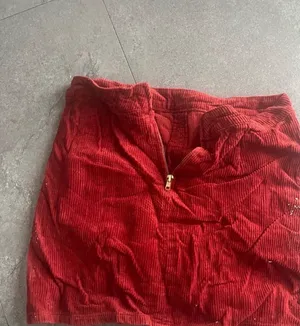 Women corduroy mini skirt thumbnail 2