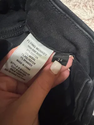 woman’s jeans Black Size 24 thumbnail 2