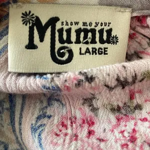New! Show Me‎ Your Mumu Floral Print Peasant Top Sz Large thumbnail 4