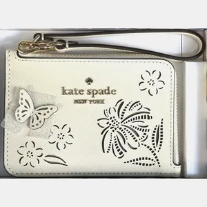 Kate Spade Madison Perforated Small Wristlet Merinque thumbnail 3