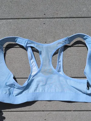 Layer 8 Front Zip Camo Sports Bra Size XXL thumbnail 7