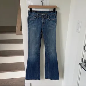 Vintage Citizens of Humanity Ingrid 002 Low Waist Flare Jeans thumbnail 2