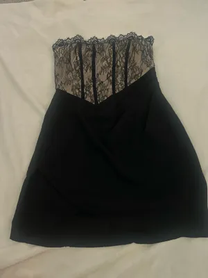 Angel Biba Dress Lace Black thumbnail 2