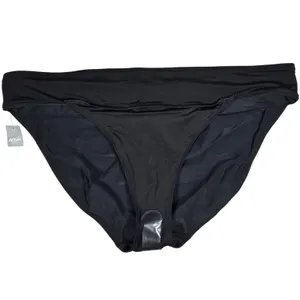 Aerie Black Bikini Bottom Swimsuit‎ Beachwear Size XXL thumbnail 3