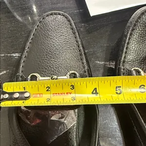 Black Leather Loafers Size 8.5 thumbnail 11