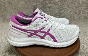 Size 10.5 - ASICS Gel Contend 7 White Digital Grape W thumbnail 1