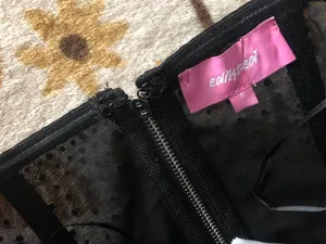 Edikted Corset Top Black thumbnail 4