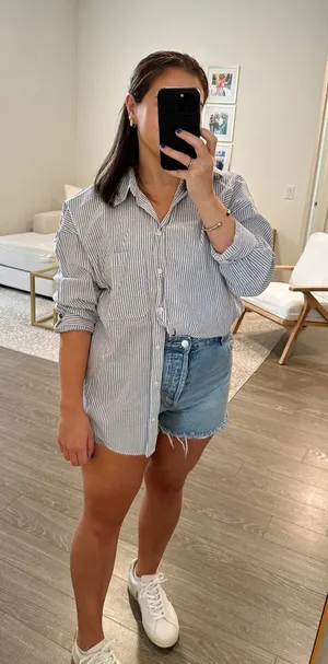 ZARA Button-Up Shirt thumbnail 1