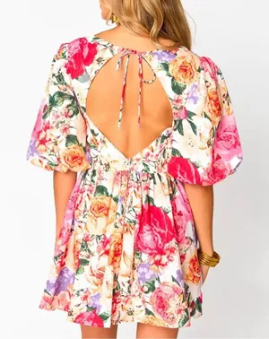 Boutique floral dress. So cute but a little big on me! Multi thumbnail 2