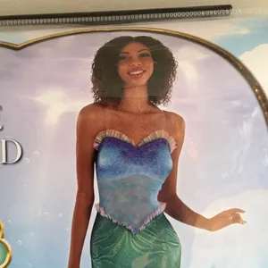 Disney The Little Mermaid Ariel Adult L Costume Dress Multicolor 786 thumbnail 5