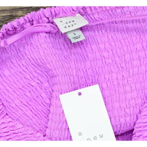 NWT A New Day Womens Apron Tank Top 89947990 Purple L thumbnail 7