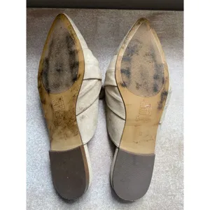 J.Crew Pointed Toe Slip-On Loafers Beige Suede‎ Knotted 9 Preppy Coastal Summer thumbnail 7